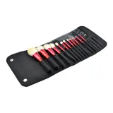 12 шт. Китайская красная кисть для макияжа + маленькая кисть для винограда в сумке