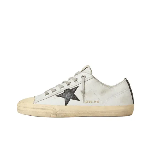 Golden Goose V Star Low Top Скейтборд Кроссовки Мужские Белые