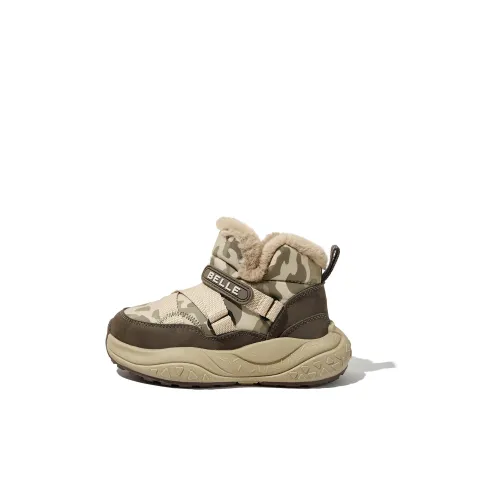 BELLE Детские зимние сапоги High Top Khaki Kids