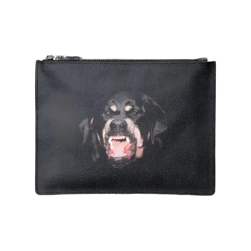 Givenchy Хлопок Полиэстер Полиуретан Клатч Средний Унисекс Черный