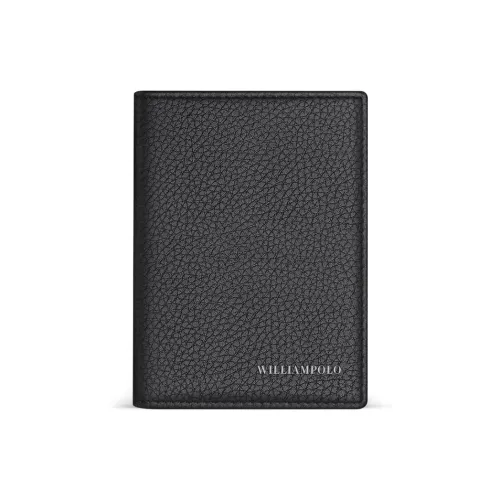 WilliamPOLO Коровья кожа Держатель для карт Стандартный Мужской Черный Кофейный