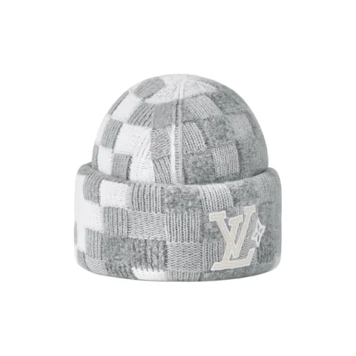 LOUIS VUITTON Полиамид Шапки-бини Мужской Серый