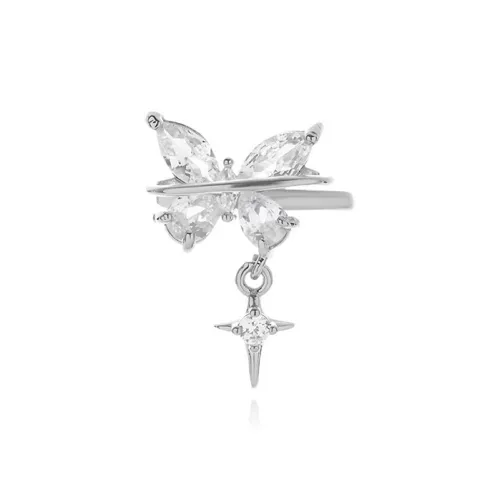 ROGA Сплав Нижняя заколка On Серьги Женские