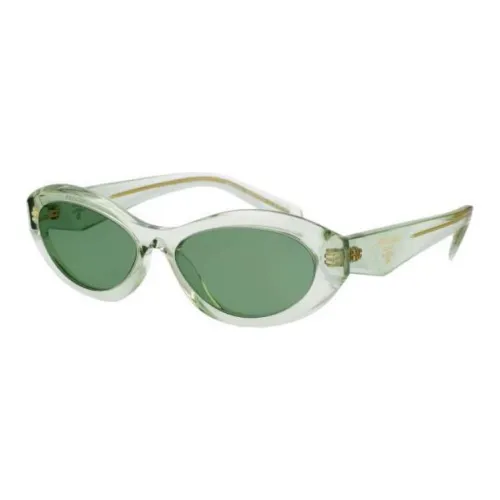 PRADA Кошачий глаз Солнцезащитные очки Женские Зеленый