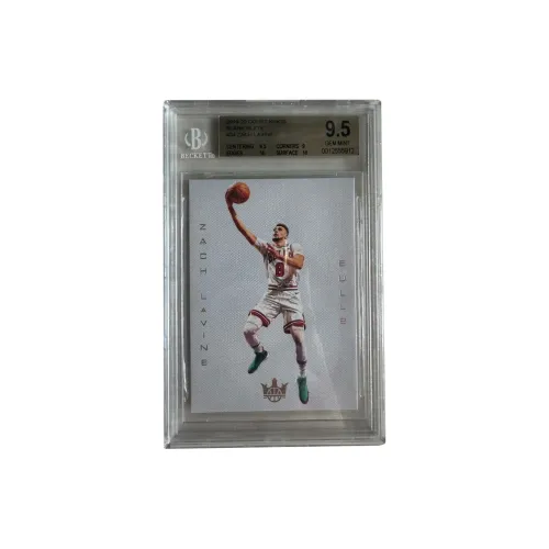 PANINI 2019 20 Court Kings Масляная живопись Zach LaVine Пустой Сланец Холст BGS9,5 Сертифицированные Карты 1 Упаковка