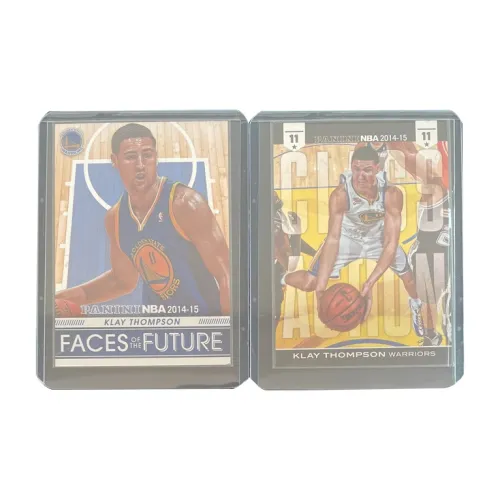 Панини 2014 Клей Томпсон Water Flower Warriors Этаж Тека+2014 Клей Томпсон Тека Всего 2 шт Спортивные карты 2 шт