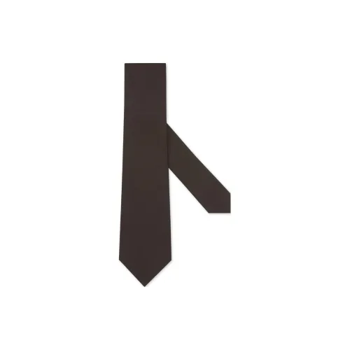 Zegna Кашемир Галстуки Мужской Умбра