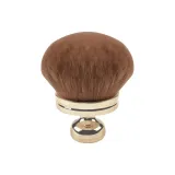 Одна гальванизированная золотая кисть для макияжа