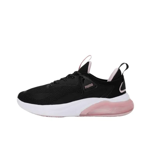 PUMA Cell Thrill Slip-resistant Low Top Беговые кроссовки Женские Черный Розовый
