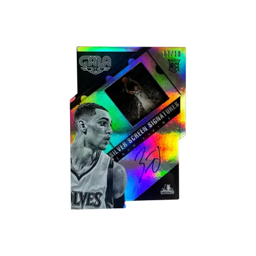 PANINI 2014 15 GALA ZAK LAVEN Новые звезды Фильм Рефракция Нерегулярная форма Закладка 10 Секция Подпись Карта