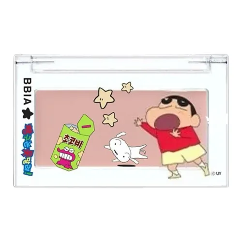 BBIA X Crayon Shinchan Легкий и Прозрачный Румяна Смудж ПРОФЕСИОНАЛЬНЫЙ Длинный Тривальный Цвет лица #10 DOWNY CHOCO