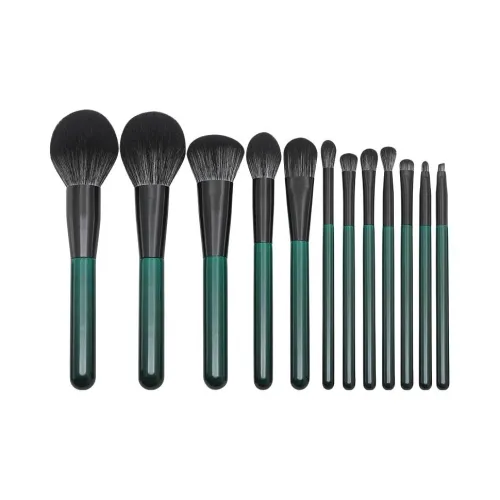 XIBI Кисти для макияжа из яшмы с деревянной ручкой 12 шт дружественные к коже для контуринга