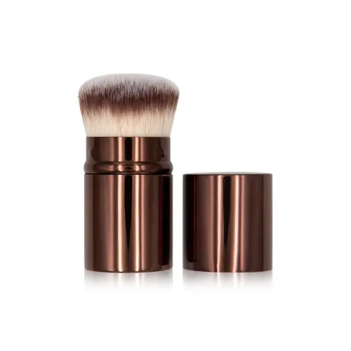 XIBI Выдвижная Foundation Щетка Портативная Щетка Пылезащитная с крышкой Кисти для макияжа Контуринг Мягкая