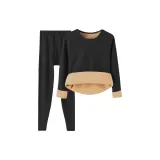 Черный с круглым вырезом