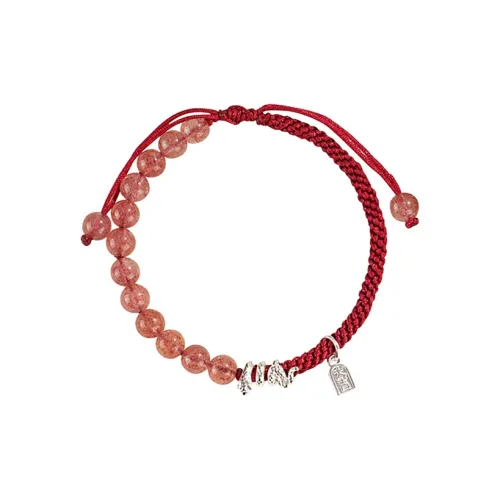 VIVIWELL Клубничный Кристальный Ткани вязаные Ручной работы Rope Унисекс