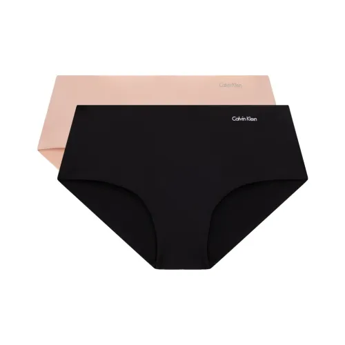 Calvin Klein 6XY Космический Черный/Телесный Женский Бикини-Шорты