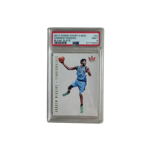 PANINI 2017-18 Court Kings Масляная живопись ANDREW Wiggins Пустой Сланец Холст PSA9 Сертифицированные Карты 1 Упаковка