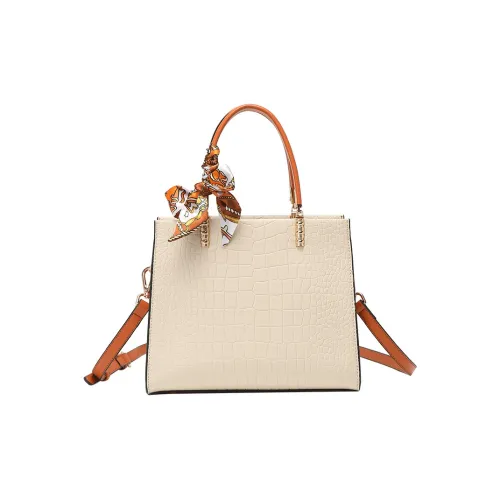 PAYOT Микрофибра Синтетическая Кожа Сумка через плечо Сумка Обычная Женская Бежевая и Коричневая