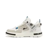 Бежевый, серебристый, синий