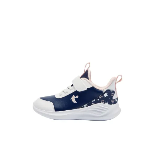 QIAODAN Slip-resistant Abrasion-resistant Children's Cotton Shoes Blue White Для детей 3-7 лет