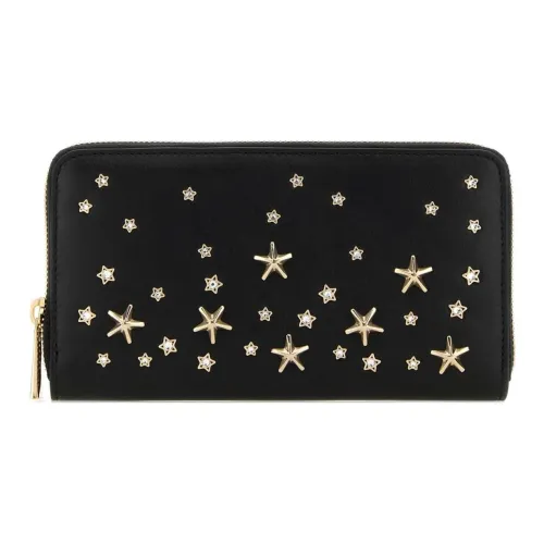 Jimmy Choo Кожа Кошелек Женские Черный