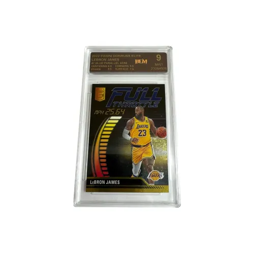 PANINI LeBron James Lakers 99 PARALLEL Full Speed Teca Blue PARALLEL 93 99 Star Card 9 Points Certified Cards 1 Pack