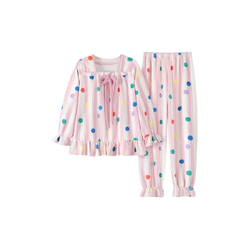 LEZIYUN Пижамный комплект женский розовый