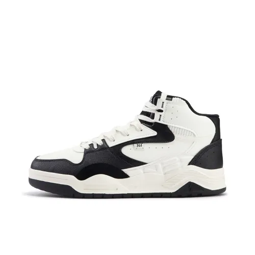 361° Тип BURN 4 Термический Slip-resistant Высокий Топ Скейтборд Кроссовки Мужские Белый Черный