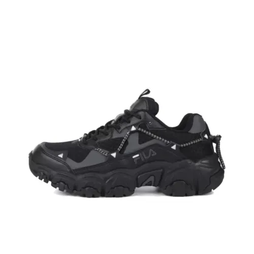FILA FLUID v2 Повседневный Низкий Топ Черный Унисекс