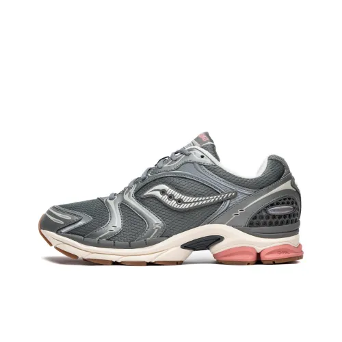 Saucony ProGrid Triumph 4 Slip-Resistant Abrasion-Resistant Low-Top Беговые кроссовки Мужской Серый