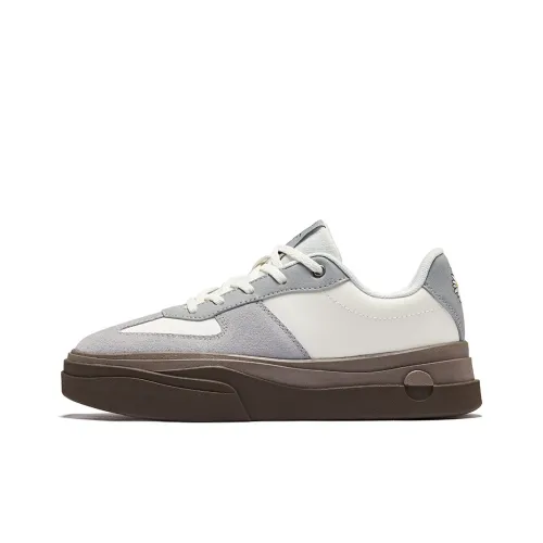 Erke Скейтборд Кроссовки Низкие Микрокристаллический Белый Переработанный Серый Женские