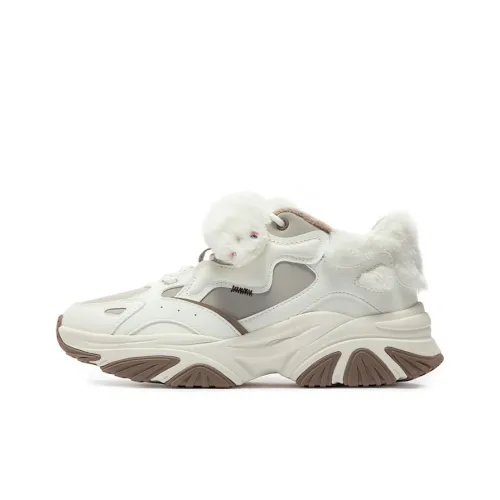 361° Противоскользящий Износостойкий Легкий Термический MID Топ Casual Женский Белый Пемза