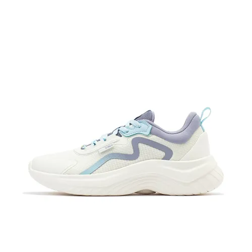 361° Дышащий и Легкий Низкий Топ Карбоновая Плита Беговые Кроссовки Женские Белые Фиолетовые