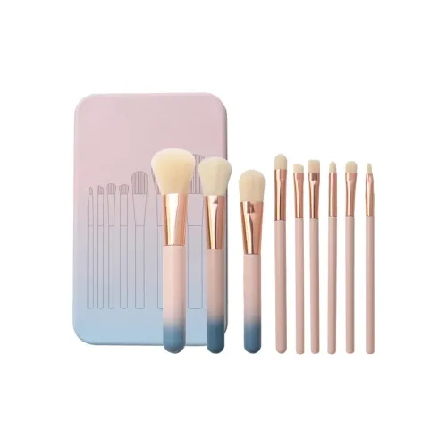 XIBI Полный комплект Мини Практичные Кисти для макияжа из дружественной к коже кожи Контуринг Чистка Детали Мягкий Градиент 9 шт