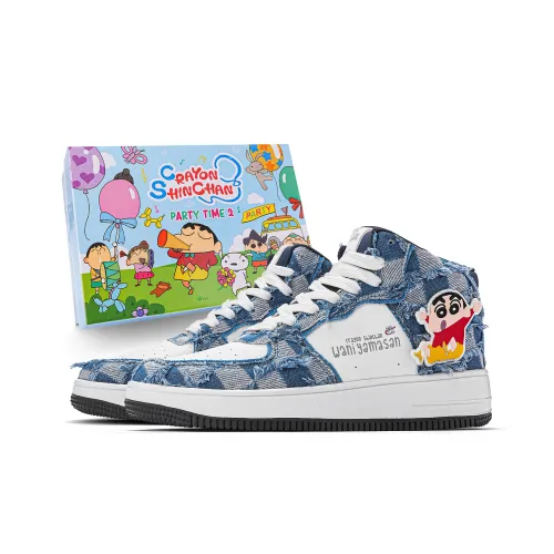 Crayon Shinchan Высокие Кроссовки для скейтбординга Унисекс