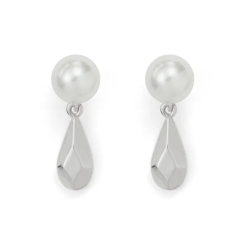 RSNY Серьги-гвоздики из меди с золотым покрытием женские