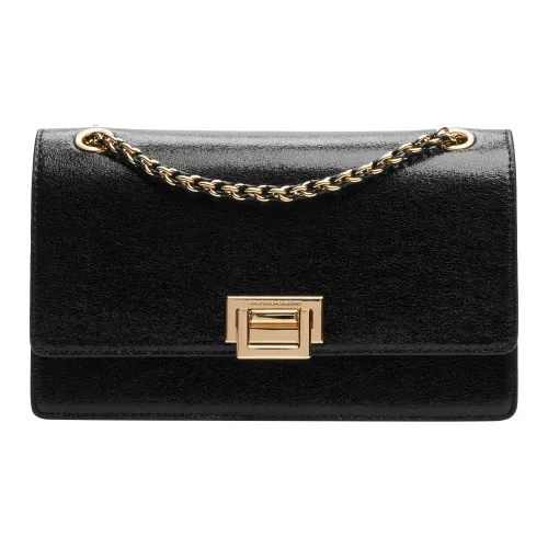 CHARLES KEITH Синтетическая кожа Король Сумка Сумки через плечо Сумка на плечо Средний Женская Черный Золото