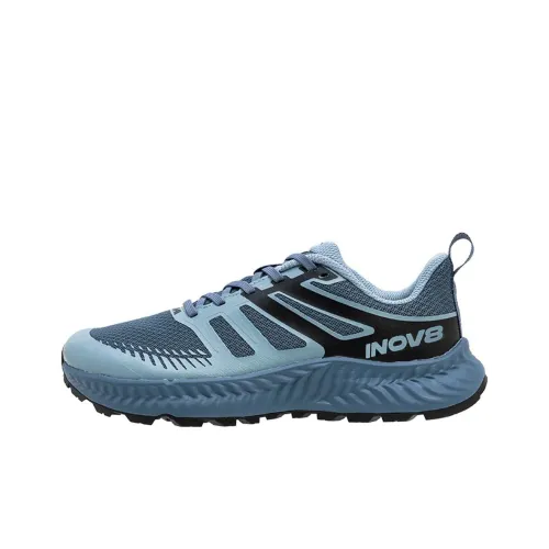 INOV 8 Slip Resistant Abrasion Resistant Low Top Trail Беговые кроссовки Женские Blue Gray Wide Fit
