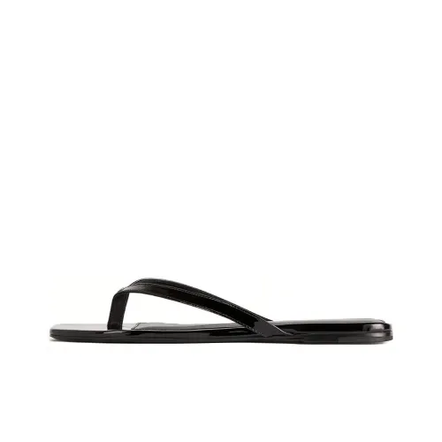 TOTEME Быстросохнущий Шлепанцы Женские Черный