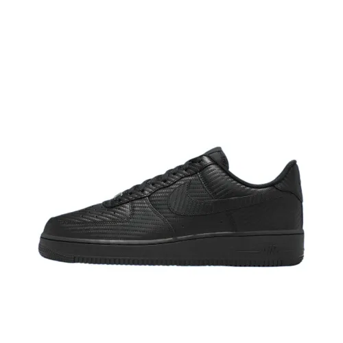Nike Air FORCE 1 Скейтборд Кроссовки Низкие Черные Унисекс