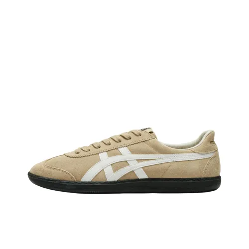 Onitsuka Tiger Tokuten Slip-Resistant Abrasion-Resistant Low-Top Skateboard Shoes Unisex Khaki На английском языке это будет Onitsuka Tiger Tokuten Скользящие Униформа Устойчивые к Износу Низкие Кроссовки для Скейтбординга Унисекс Хаки