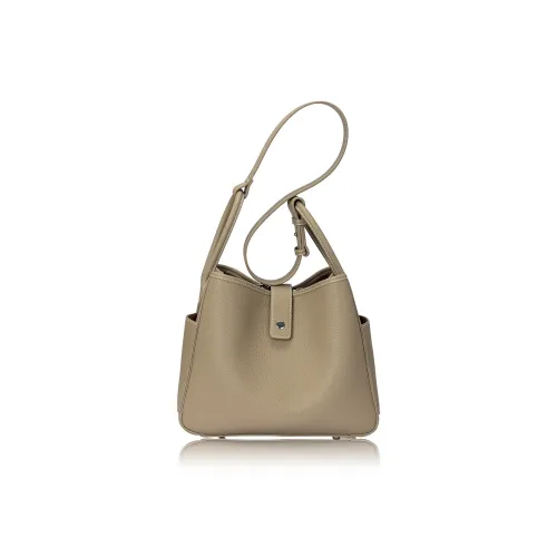 Roberta Di Camerino Сумка через плечо из коровьей кожи большая женская слоновая серый элегантный черный