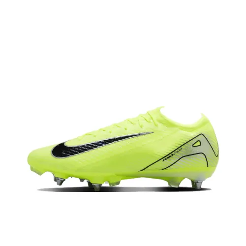 Nike Mercurial Vapor 16 SG Мягкая трава Противоскользящие Устойчивые к истиранию Футбольные бутсы Унисекс Зеленый