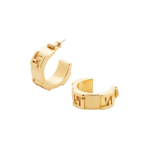FENDI Brass Earrings Женские