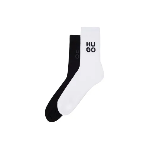 Hugo Boss Черные и Белые Мужские Носки