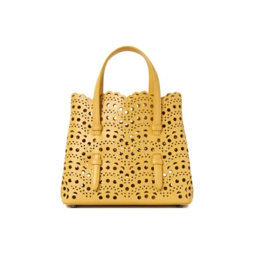 Alaia Коровья кожа Одно плечо Сумка Женская Желтая