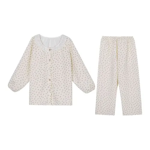 OEING Пижамный комплект женский абрикосовый