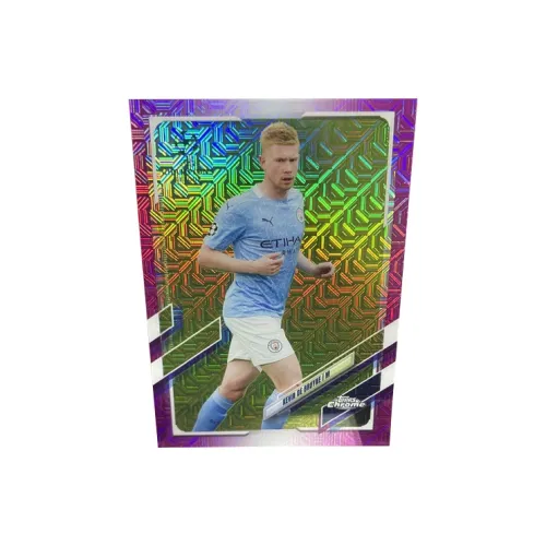 Topps UEFA с вишневым цветком Бельгия Манчестер Сити Де Брюйне 125 шт. Игрок Карта Переносимая