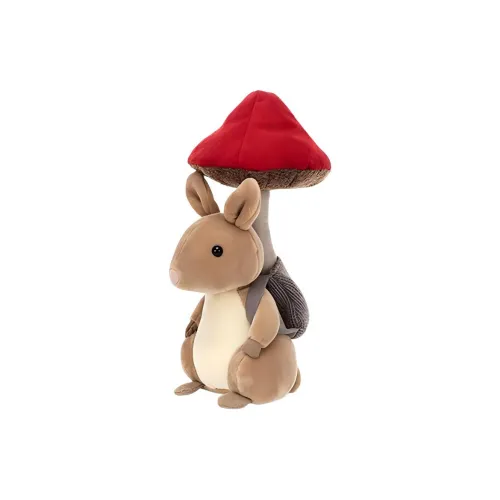 JELLYCAT Bunny Collection Животные Гриб Сборщик Little Кролик Куклы Плюшевая кукла 22 см Высота в сидячем положении