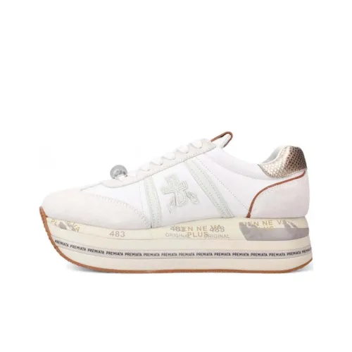 PREMIATA Beth Low Топ Повседневная обувь Женская Белая